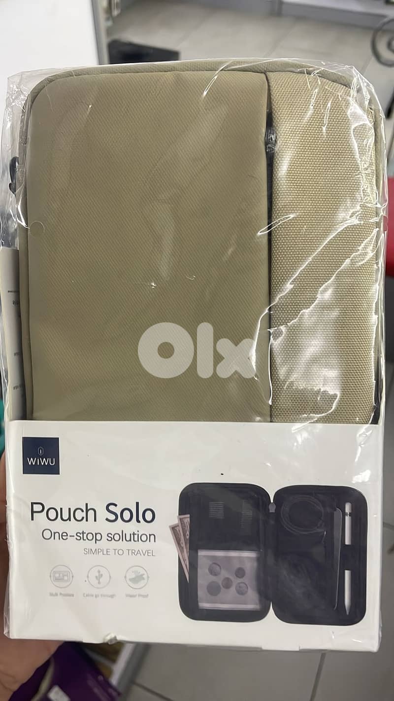 Wiwu pouch solo beige 0