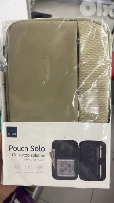 Wiwu pouch solo beige Amazing & good offer