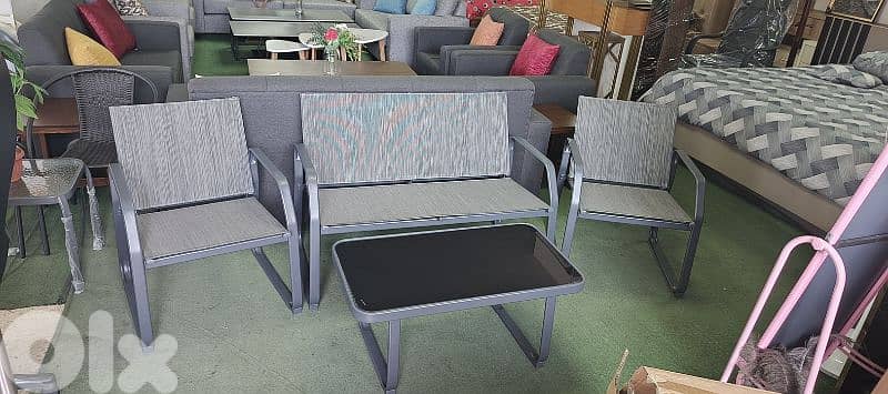 set outdoor steel طقم للخارج ستيل 4