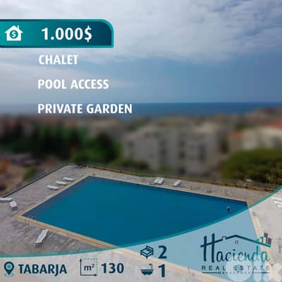 Chalet With Pool Accces For Rent In Tabarja