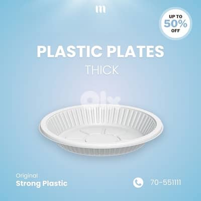 Thick Plastic Plates