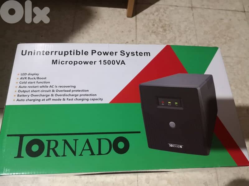 ups tornado 1500 va 0