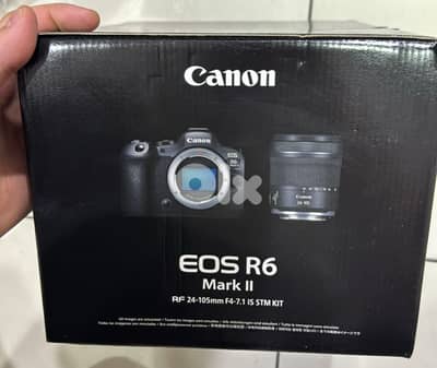 Canon Camera EOS R6 Mark II RF 24-105mm F4-7.1 IS STM Kit