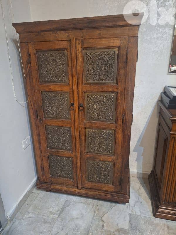 closet bar vintage wood massive 0