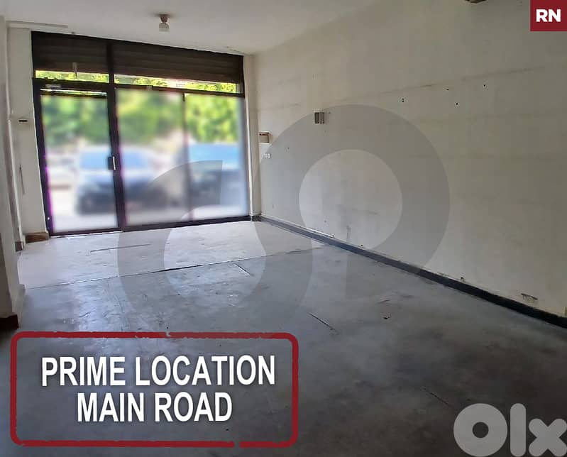 prime location, main road - Baouchriye, Metn REF#RN125686 0