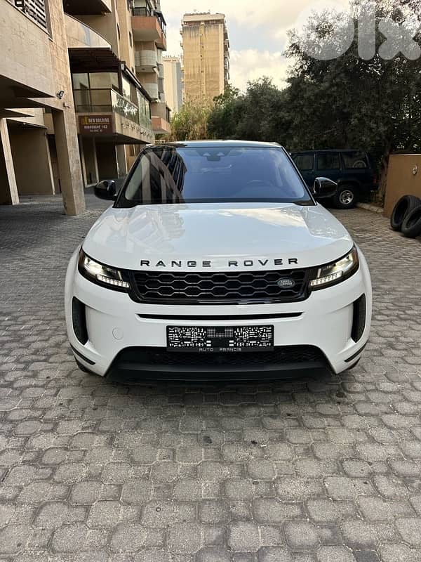 Range Rover Evoque  P 250 2020 white on black (clean carfax) 0
