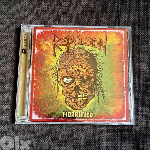Repulsion - Horrified 2xCD (READ DESCRIPTION!) 0