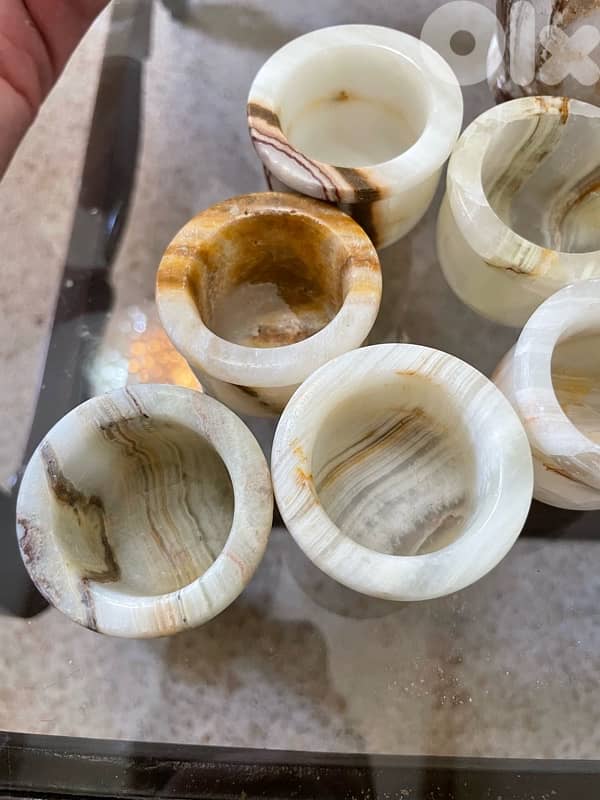 Antique Granite Coffee Set 3