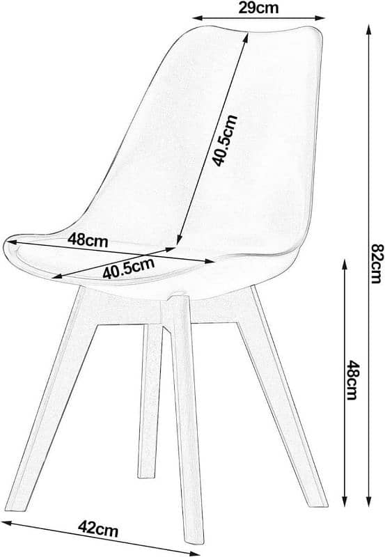 living style chairs , 2 chairs /pk 1