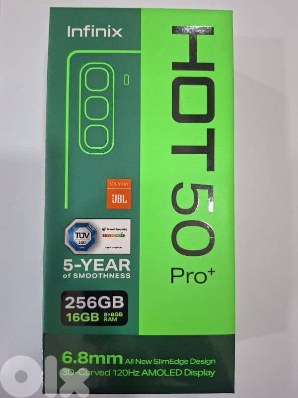 infinix hot 50 pro+ (256gb/16gb) 0