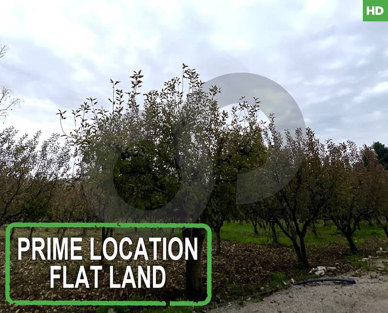 Hot Deal- Ain Jdidi / Aley, flat land- prime location REF#HD125716 0
