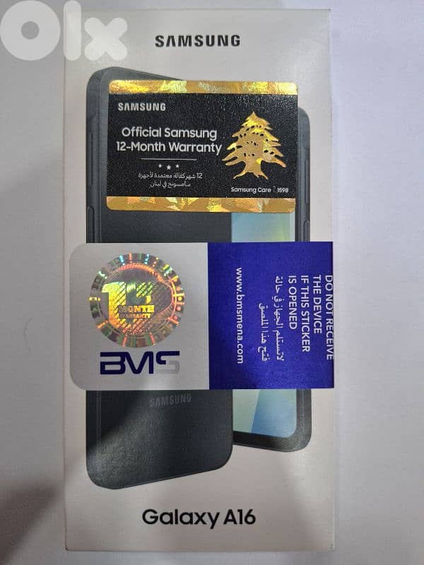 samsung a16 4/128 new still sealed 0