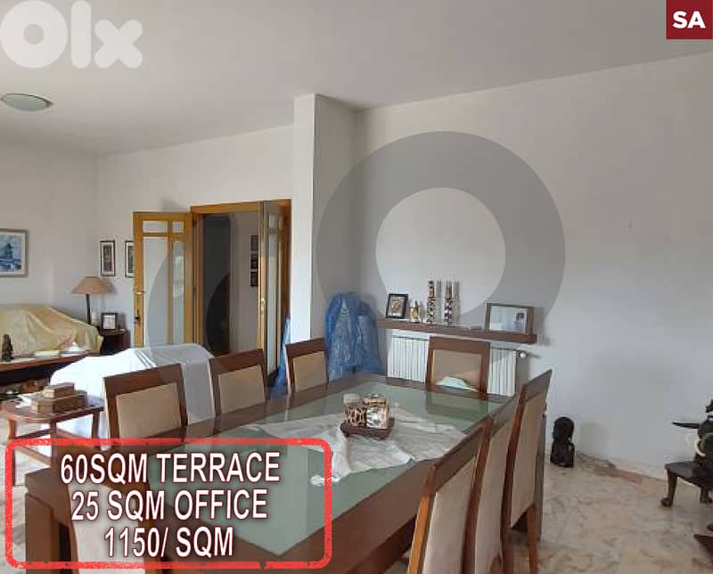 230 SQM Apartment FOR SALE in Broumana /برمانا REF#SA104813 0
