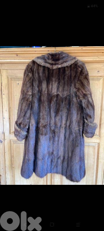 Mink fur coat 0