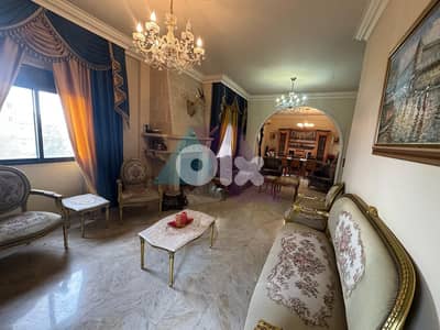 Furnished 145m2 Apartment+Sea/Mountain View 4Sale in Amchit - عمشيت