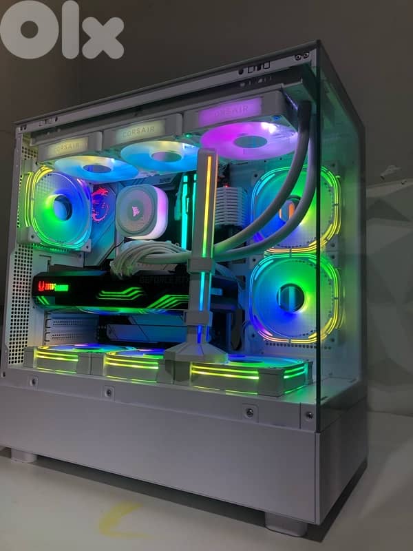 White Gaming PC Case I7 14700KF 7