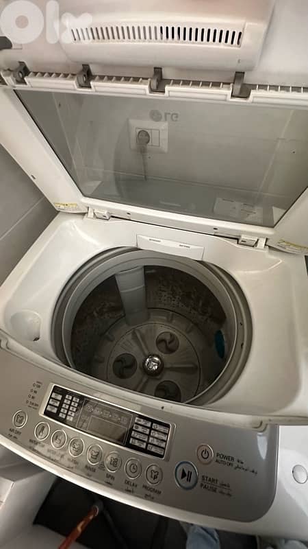 washing machine lg top load  17 kg good condition 1