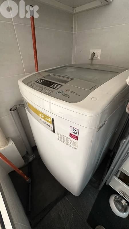 washing machine lg top load  17 kg good condition 2