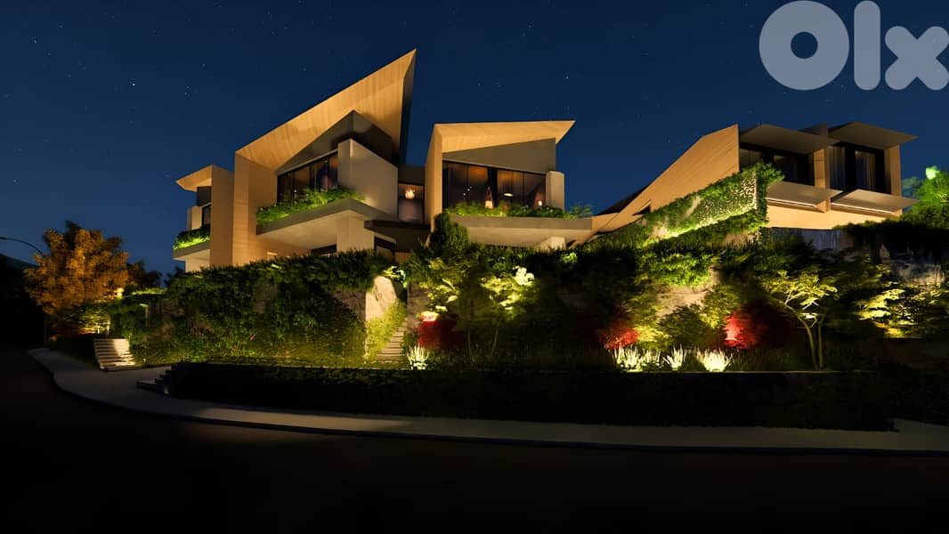 Villa for sale in Faqra/ Garden/ pool/ under construction 0