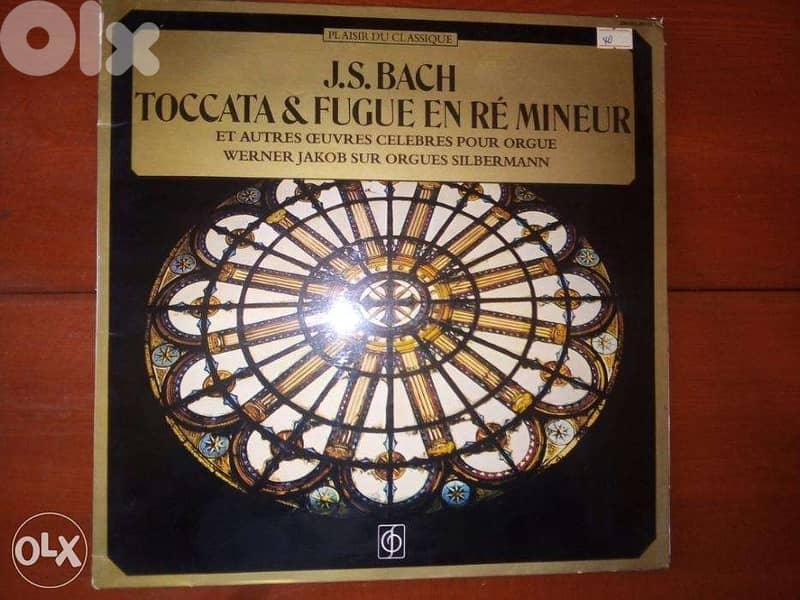 J. S. bach oeuvres celebres 1685 to 1750 gatefold france 0