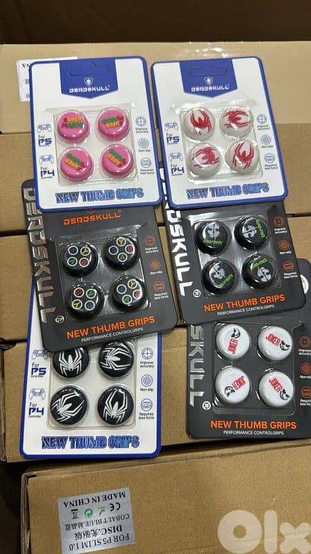 Deadskull thumb grip for ps4-ps5 0