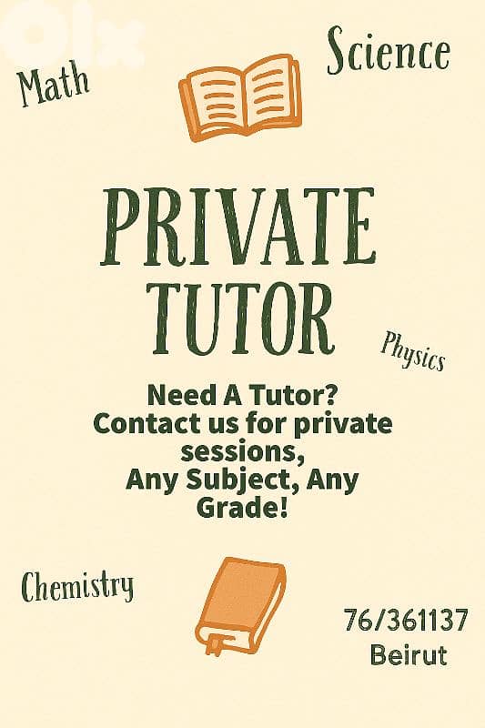 Leçon particulières (on site/online) Private Tutor 0