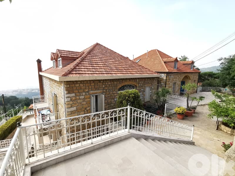 Furnished Apartment with Terrace for Rent in Broummana 0