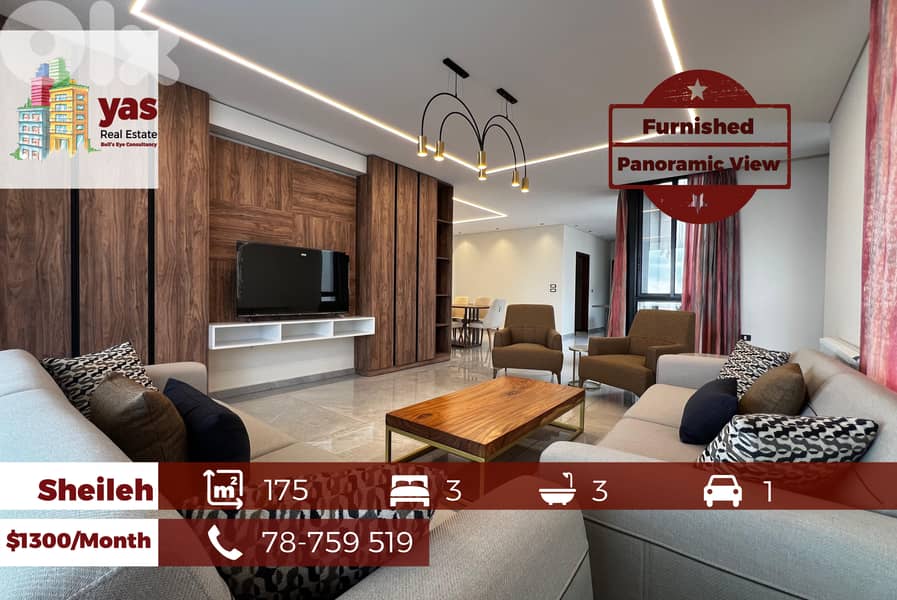 Sheileh 175m2 | Rent | Furnished Flat | Private Street | Brand New |KS 0