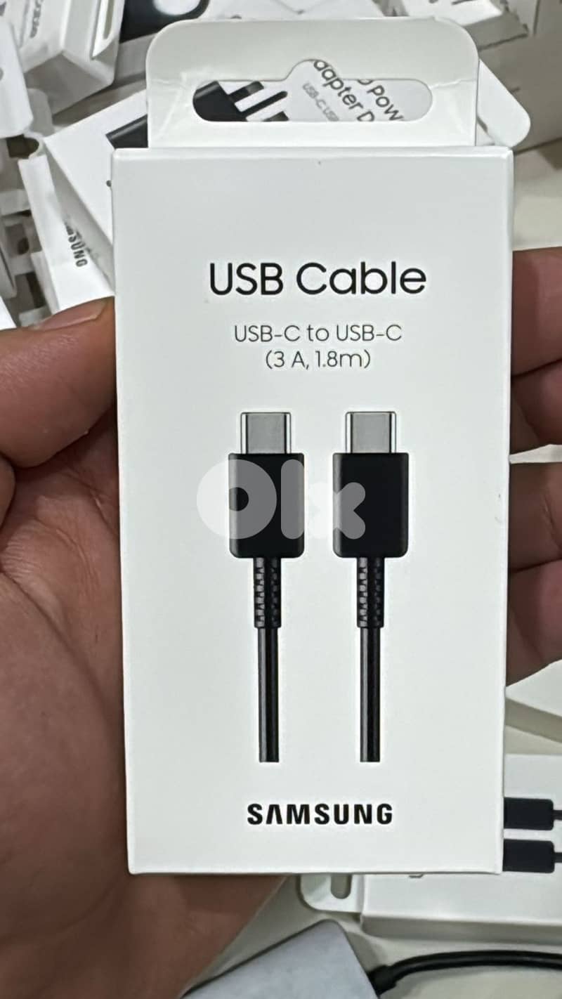 Samsung usb-c to usb-c cable (3a,1.8m) black 0