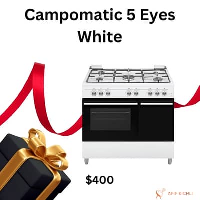 Gas Cooker 5 Eyes كفالة شركة فرن غاز