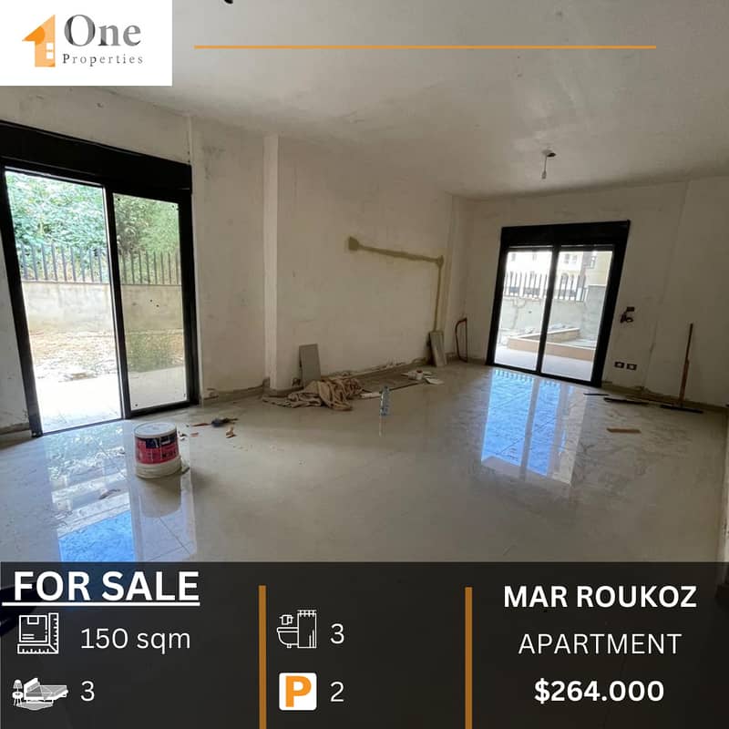 APARTMENT FOR SALE IN MAR ROUKOZ 0