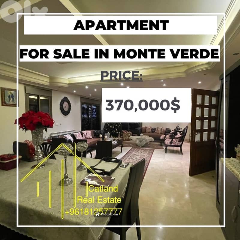 HOT DEAL!!!!! Apartment for sale in Monte Verde 250m2 only for $370K 0