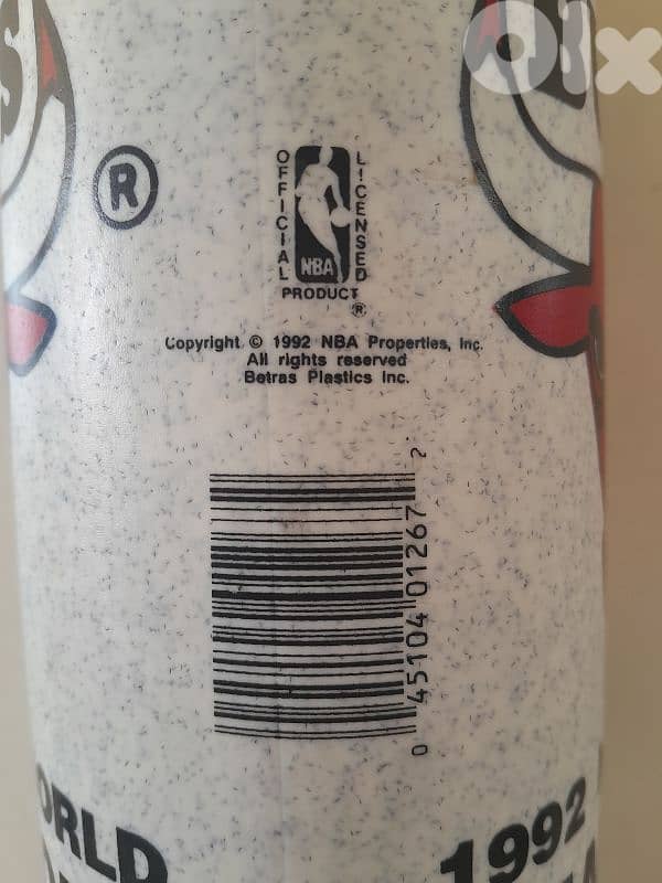 Vintage CHICAGO BULLS 1992 CHAMPIONSHIP NEW Authentic 1