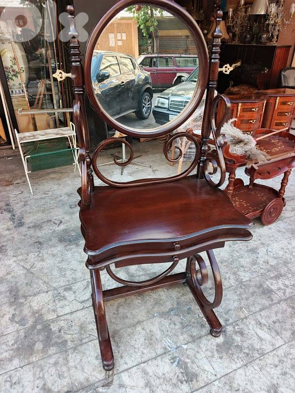 كونسول خيزران تونيت انتيك شغل فني مميز جدا 1