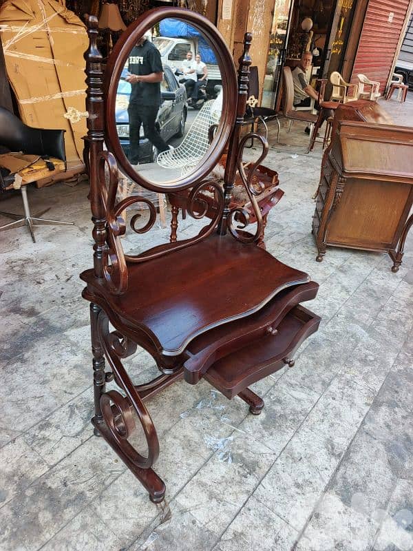 كونسول خيزران تونيت انتيك شغل فني مميز جدا 3