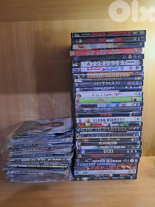 125 dvds for sale different movies 0
