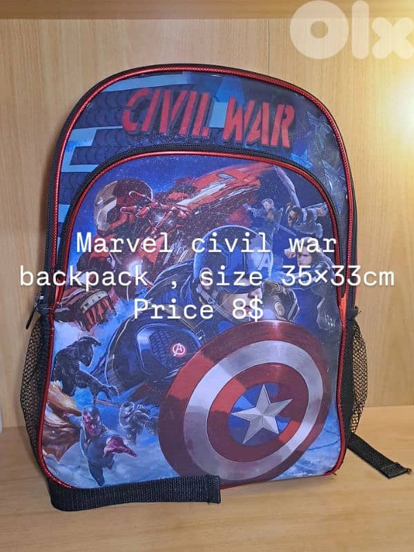 2 backpacks original, 2 bags multi-use 1