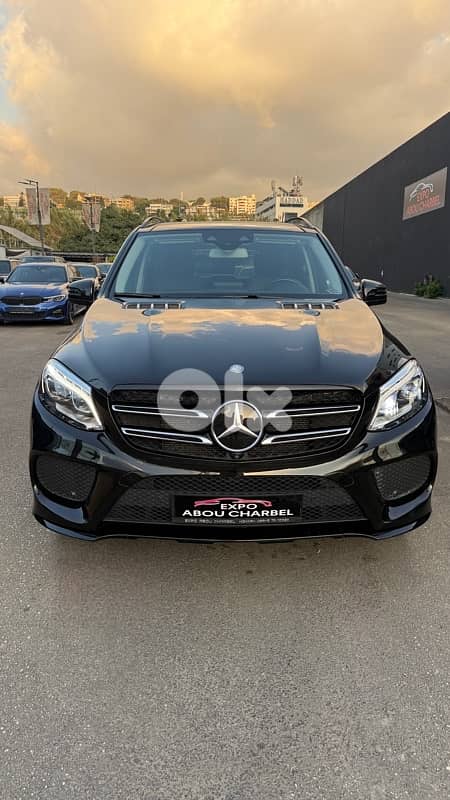 Mercedes-Benz GLE 400 2017 black on black clean carfax 0