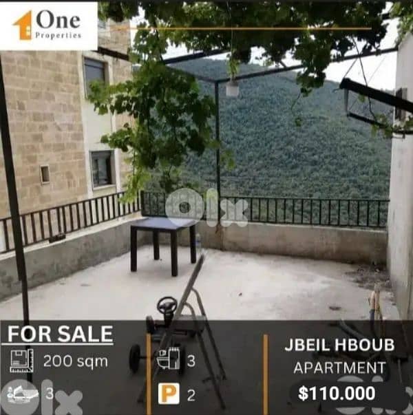APARTMENT FOR SALE IN HBOUB 0
