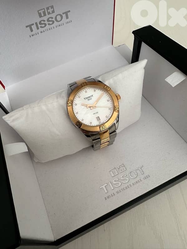 Tissot women watch with diamonds @ $ 220 0