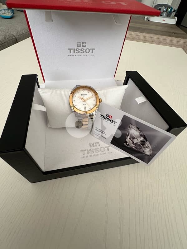 Tissot women watch with diamonds @ $ 220 1