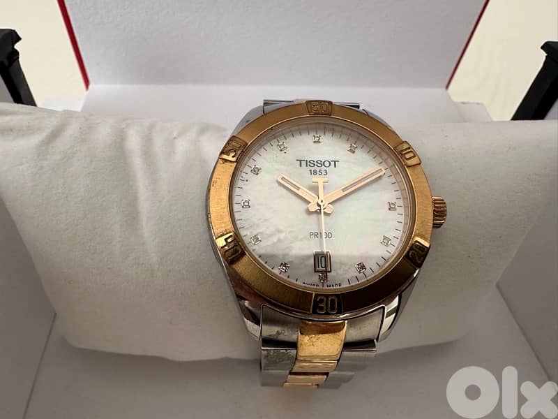 Tissot women watch with diamonds @ $ 220 2