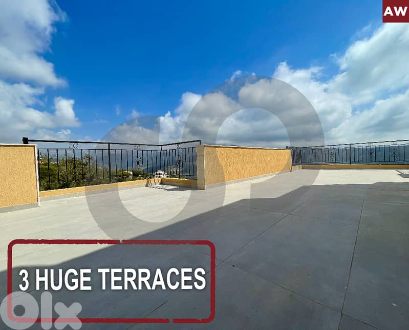 3 huge Terraces - brand-new duplex - Douar REF#AW125803 0