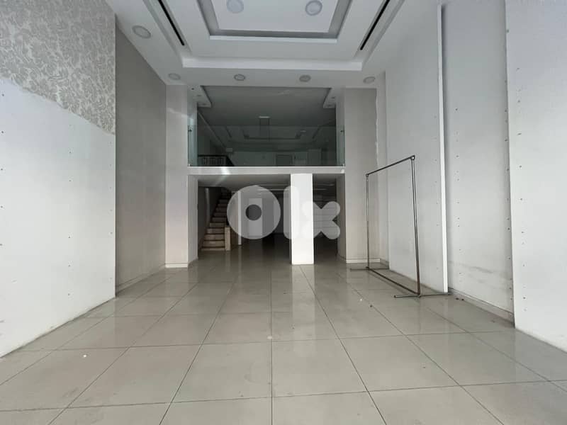 180 SQM Shop for Rent – Hamra Main Street 0