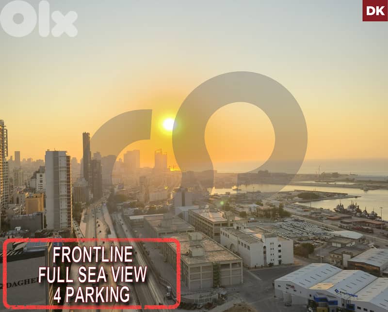 Luxurious Frontline - Full Sea & City View- beirut REF#DK124536 0