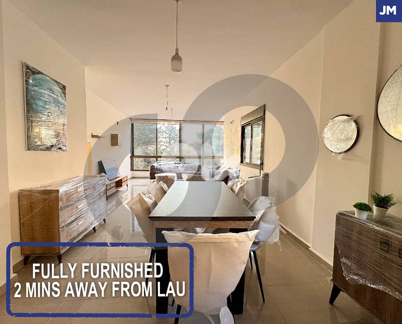 Fully Furnished - 2 mins away from LAU - Jbeil REF#JM125813 0
