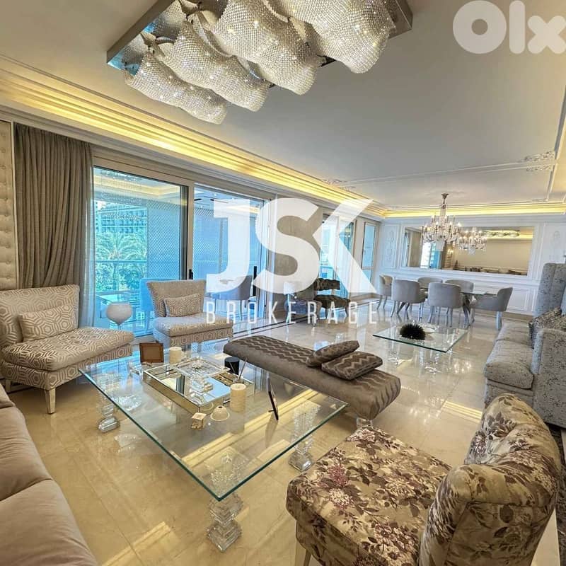 L19113Furnished Apartment with view For Sale in Bliss Ain El Mreisseh 0