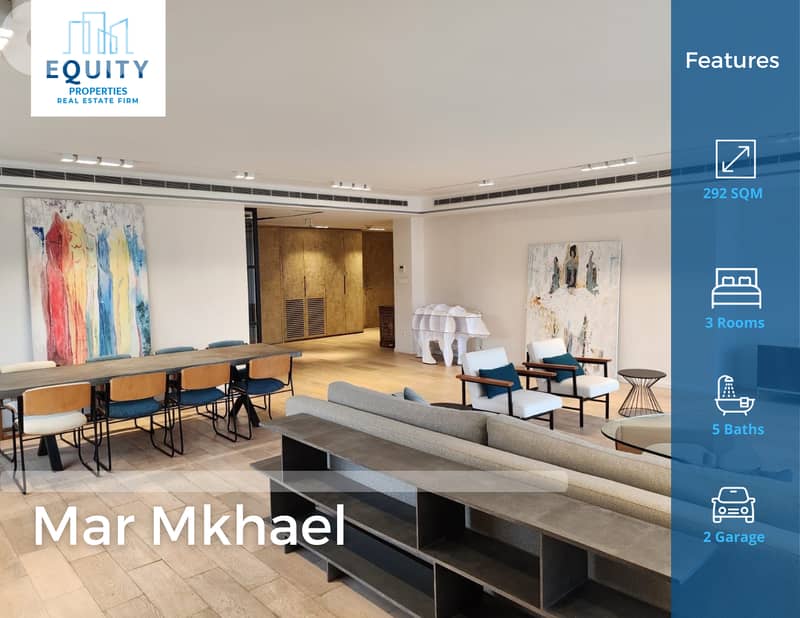 Furnished 292 SQM Apartment For Rent In Mar Mikhael #JZ205049 0
