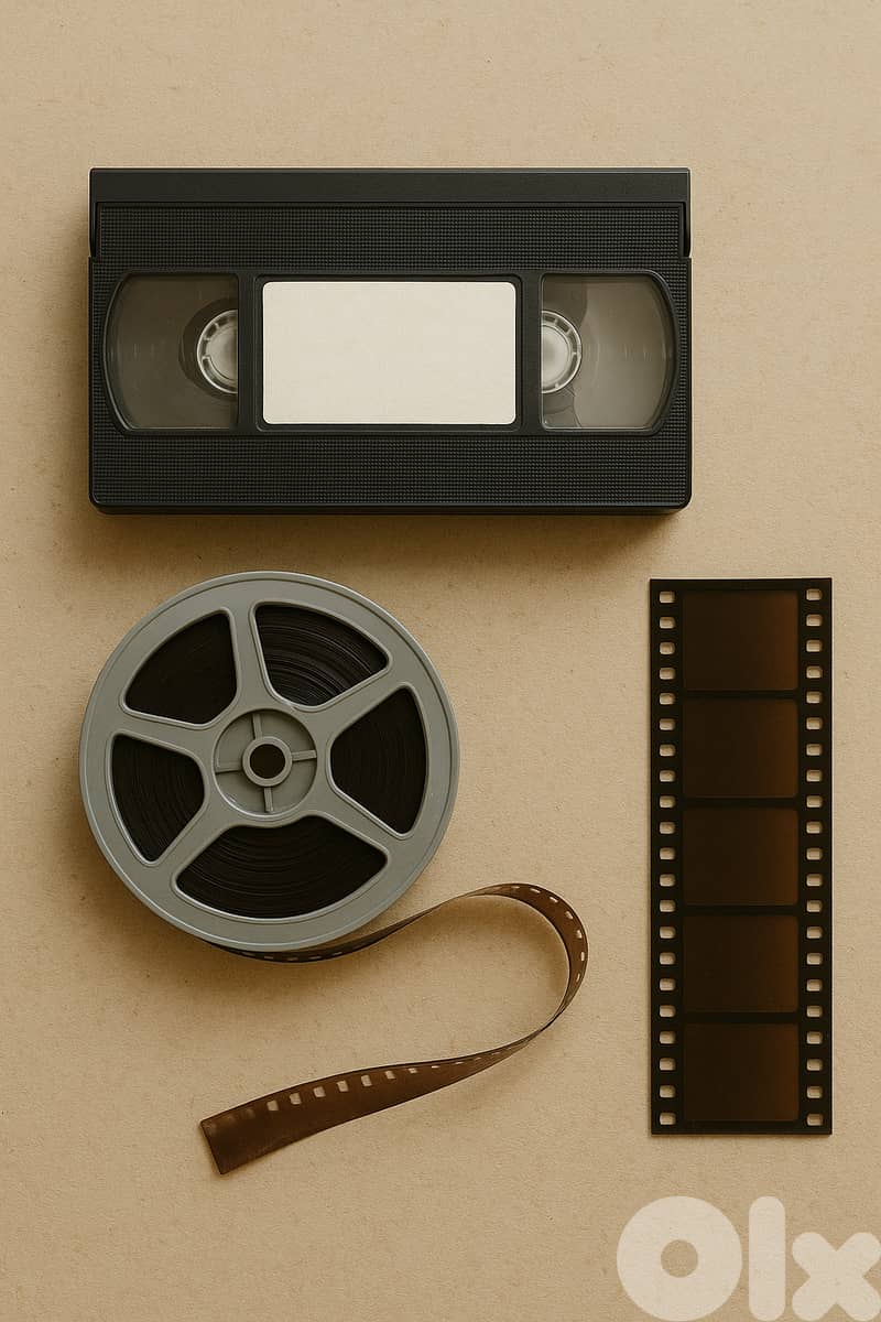 Digitization of VHS, Betamax, 8mm films, and 35mm negatives 0