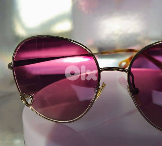 Chloe Sunglasses CH0027S 001 Gold Brown Gradient 4